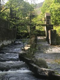 Ende der Okerpromenade am kleinen Wehr